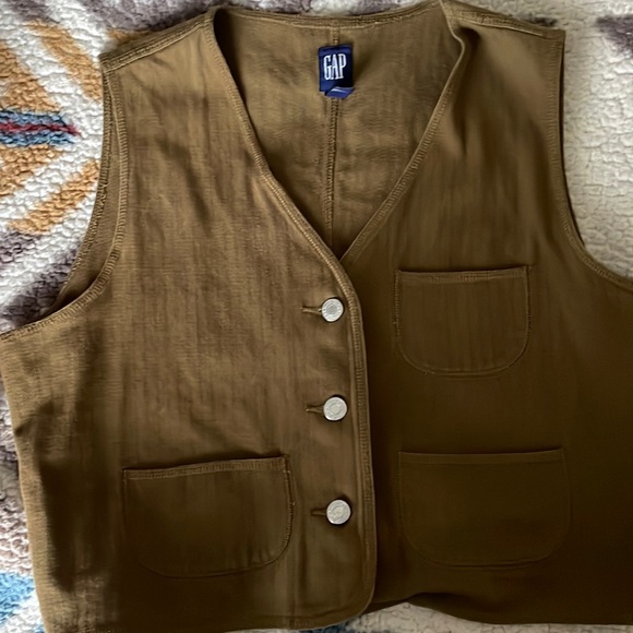 Vintage, cropped vest by GAP - Picture 1 of 5